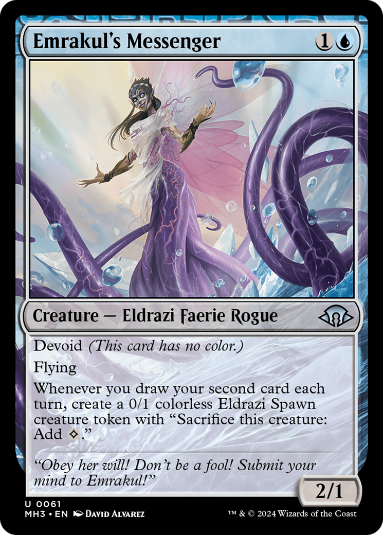 Emrakul's Messenger (MH3-061) - Modern Horizons 3: (devoid)