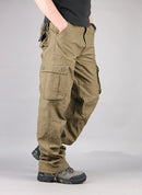 Multi-pocket Men's Loose Labor Protection Pants