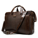 Men's Hand-carrying Genuine Leather Briefcase