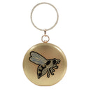 Flat Box Embroidered Beaded Bee Clutch Party Bag