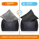 Car Waterproof Back Seat Pet Cover Protector Mat Safe Travel Accessories For Cat Dog Pet Carrier Car Front Rear Seat Mat Cushion