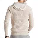 Men's Hooded Sweatshirt Long Sleeve Solid Color