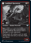 Lambholt Raconteur // Lambholt Ravager (DBL-434) - Innistrad: Double Feature: (Double Faced Transform)