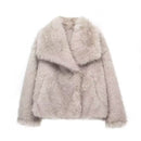 Women's Faux Fox Fur Jacket