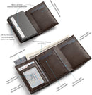 Carbon Fiber Anti-theft Wallet Large Capacity
