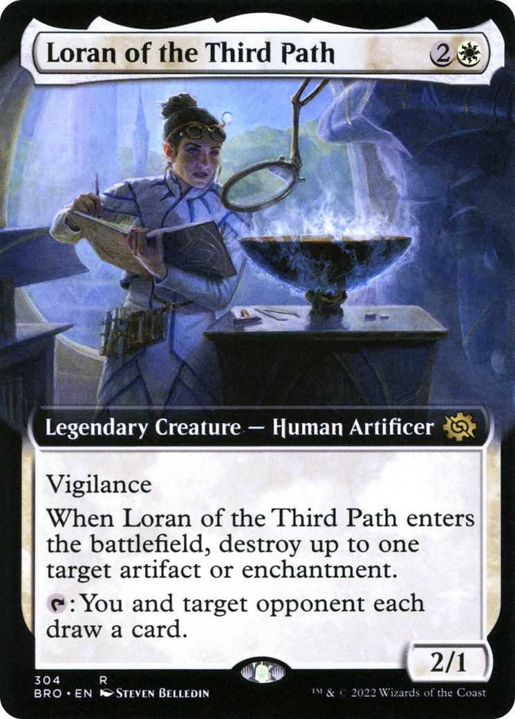 Loran of the Third Path (BRO-304) - The Brothers' War: (Extended Art) Foil