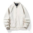 Mens Baseball Jacket With A Stand-up Collar
