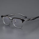 Mens Myopic Eyeglass Frames For Wide Faces, Pure Titanium Version