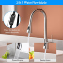 Automatic Touch Sensor Faucet Single Handle Pull Out Sink Faucet with Hot Cold Water Control