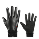 Men's Warm Touch Screen Leather Gloves