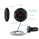 Wireless FM Transmitter wireless 4.2 Car Kit Fast USB Charge Hands-free Call MP3 Player TF Card LED Display for Car Audio System