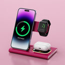3 In 1 15W Wireless Charger Magnetic Night Light Stand
