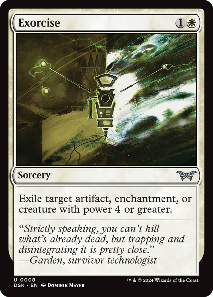Exorcise (DSK-008) - Duskmourn: House of Horror Foil