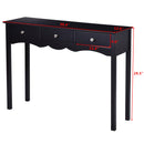 Hall table Side Table w/ 3 Drawers