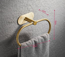 Single Bar Towel Rack Bathroom Hook