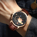 Classic Casual Quartz Leather Watch