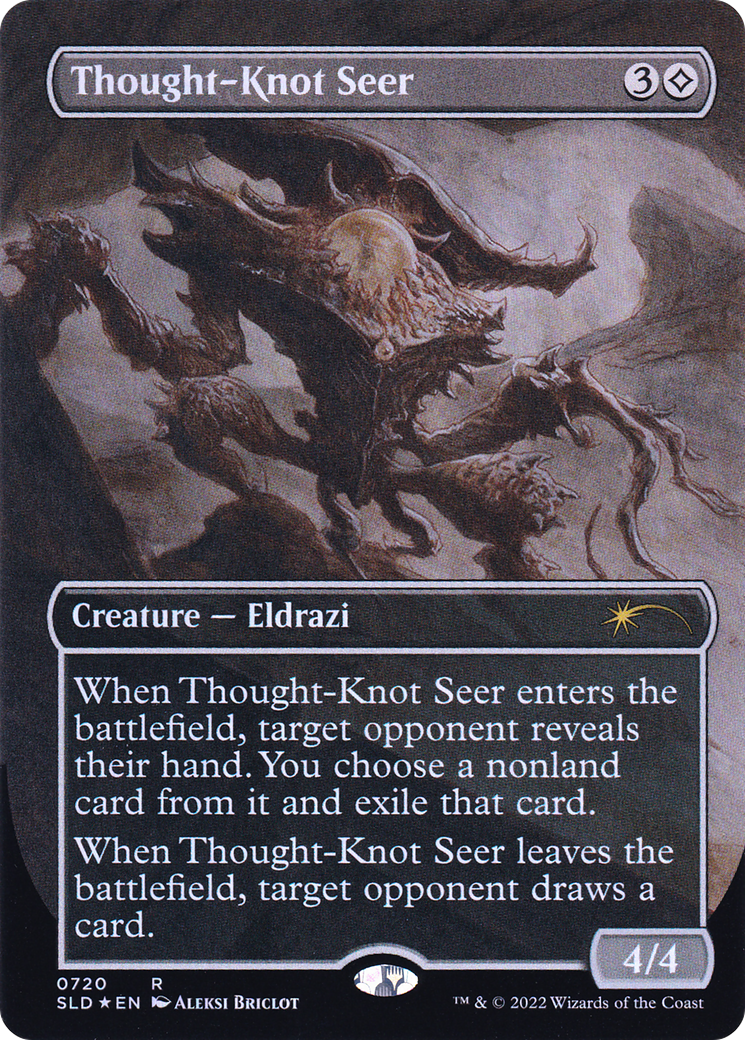 Thought-Knot Seer (SLD-720) - Secret Lair Drop (Borderless) Foil