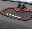 Non-Slip Car Phone Pad with Parking Number Card