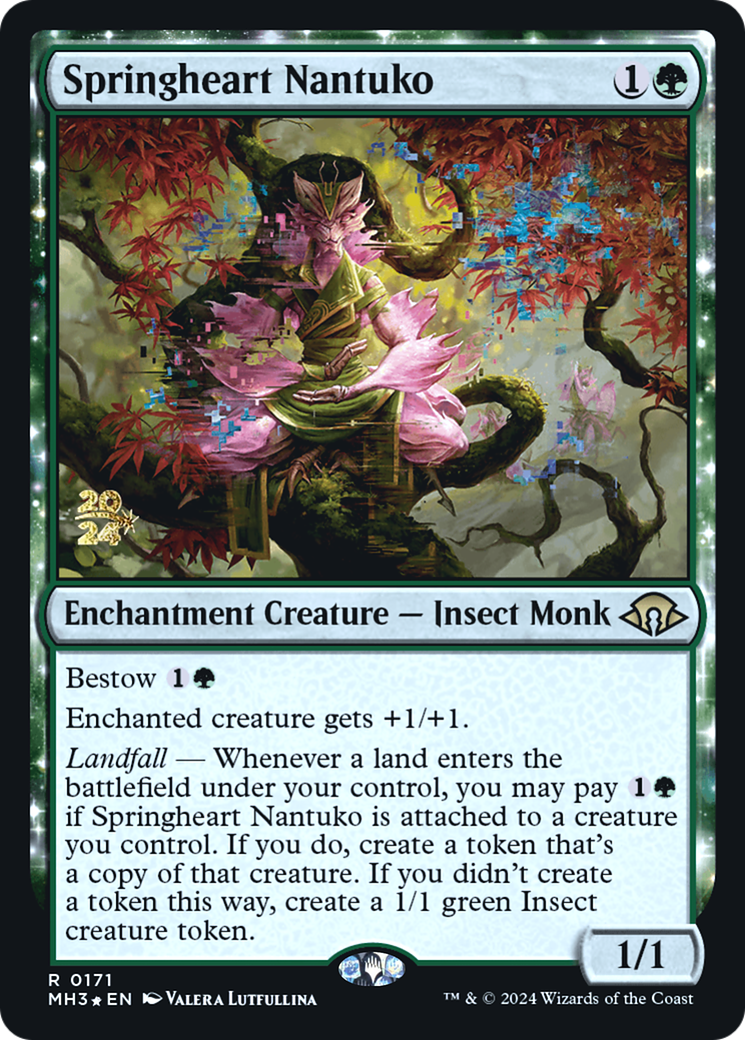 Springheart Nantuko [Modern Horizons 3 Prerelease Promos]