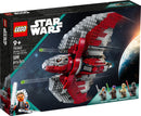 LEGO Star Wars Ahsoka Tano’s T-6 Jedi Shuttle Building Toy, Starship and 4 Minifigures, 75362