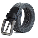 Men's Pin Buckle Polyester Canvas Belt