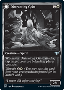 Distracting Geist // Clever Distraction (DBL-276) - Innistrad: Double Feature: (Double Faced Transform) Foil