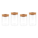 4Pack Glass Propagation Stations For Plants Indoor Glass Planters Hydroponic Plant Vases 2 Large 2 Small for Plant Cuttings Flower Arrangements