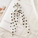 Long Flower Ribbon Headdress