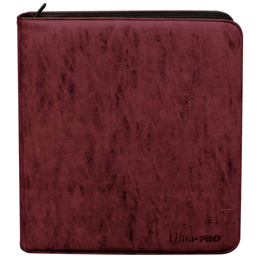 Ultra PRO: Deck Builder's Playset PRO-Binder - Suede Collection (Ruby)