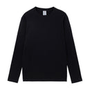 Cotton Long Sleeve Loose Pure White Casual Top