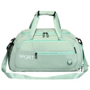 Waterproof Oxford Gym Shoulder Bag with Shoes Compartment