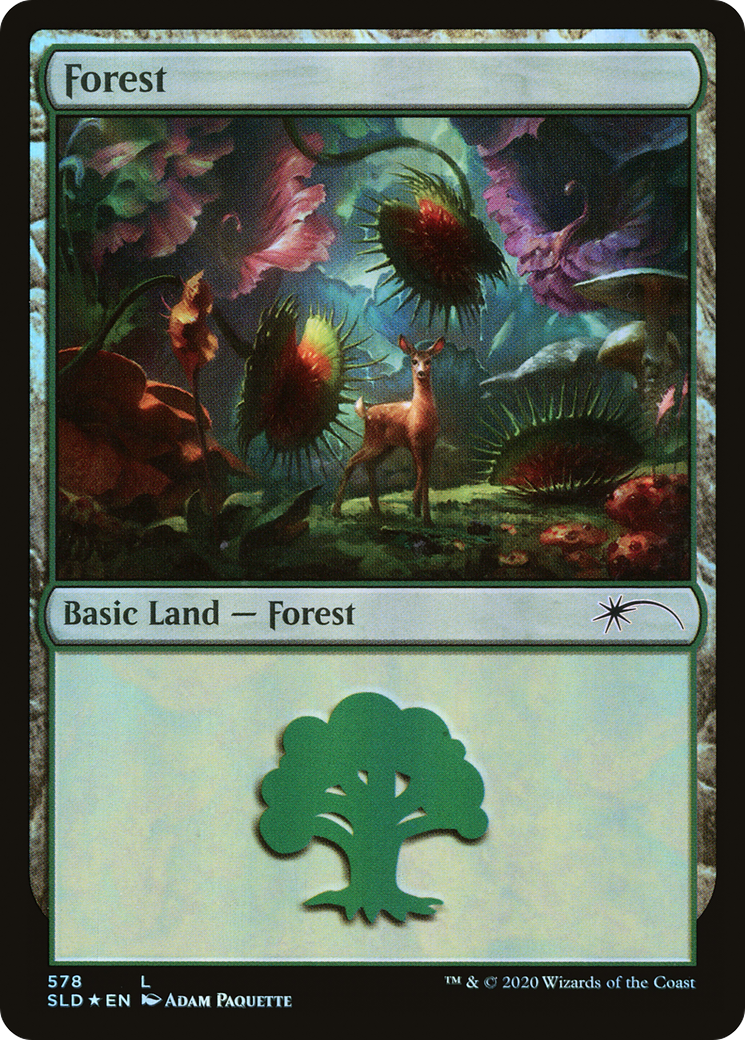 Forest (SLD-578) - Secret Lair Drop Foil