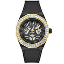Guess Men's Black Round Dial Analog