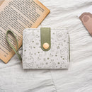New Japanese-style Wallet Cute Cartoon Short Design