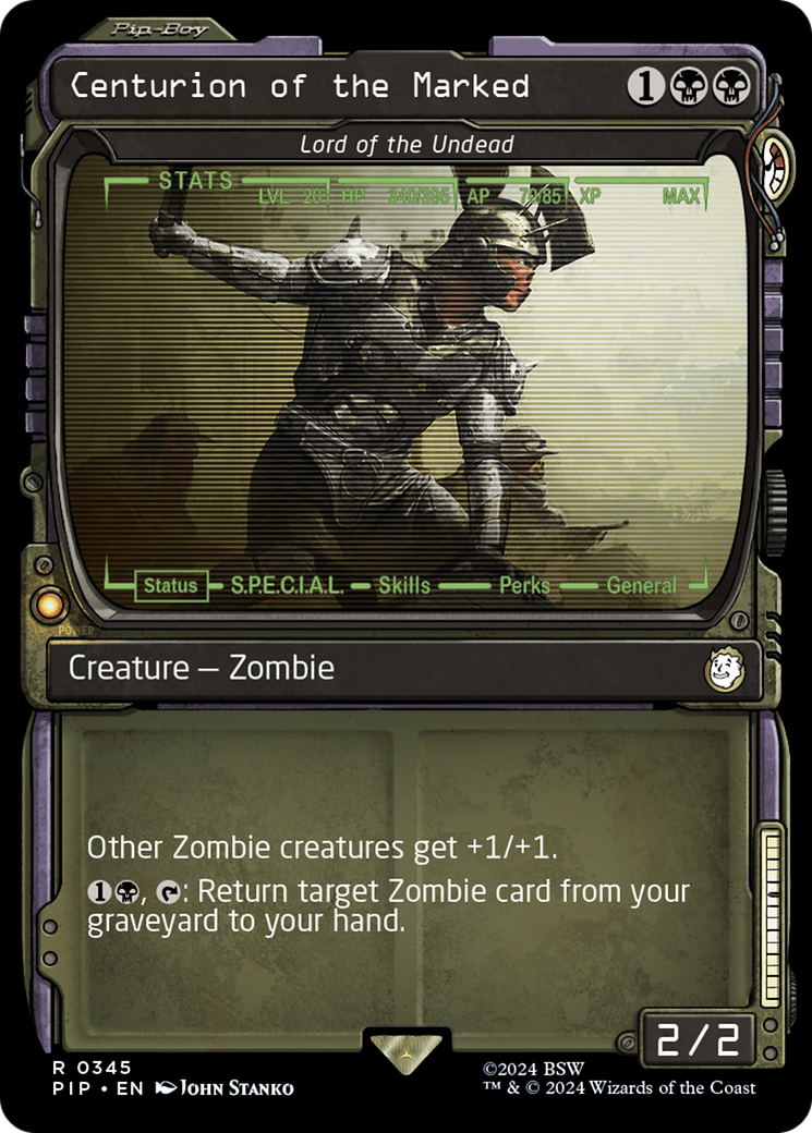 Lord of the Undead (PIP-345) - Fallout / Centurion of the Marked: (Showcase)