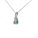 .29ct Emerald Diamond Fashion Pendants 10KT White Gold
