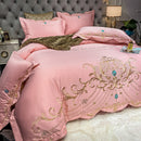 Ice Silk Quilt Bed Sheet Set