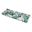 Bench Seat Cushion For Indoor Outdoor Furniture Non Slip Long Chair Cushion with Ties Strap Waterproof Swing Cushion 51.18x19.68IN For Garden Patio Ba