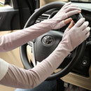 Women's Thin Cotton Sun Protection Gloves