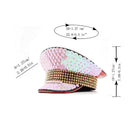 Pink Sequin Women's Wedding Cap