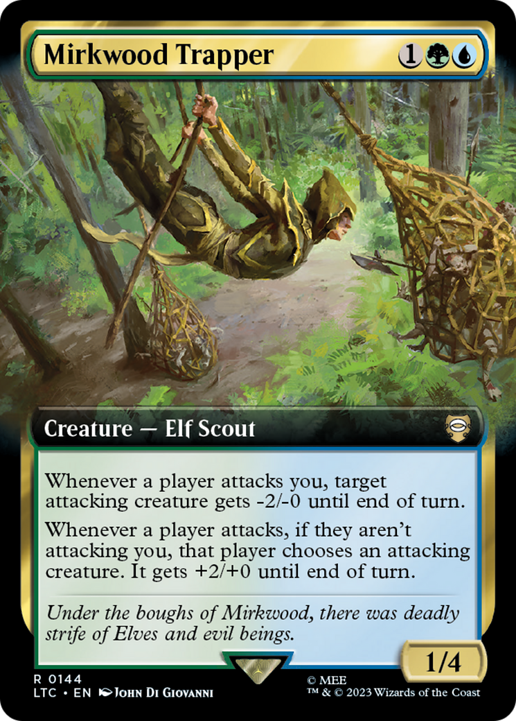 Mirkwood Trapper (LTC-144) - Tales of Middle-earth Commander: (Extended Art)