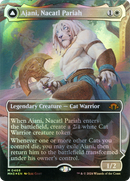 Ajani, Nacatl Pariah (Borderless) (Textured Foil) (MH3-468) - Modern Horizons 3 (Borderless) Foil