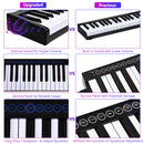 88-Key Portable Electronic Piano with Voice Function