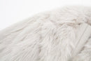 Women's Clothing Artificial Fur Warm Three-quarter Coat Thick Coat Top