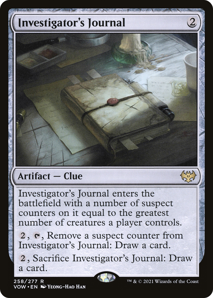 Investigator's Journal (VOW-258) - Innistrad: Crimson Vow
