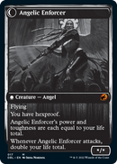 Enduring Angel // Angelic Enforcer (DBL-017) - Innistrad: Double Feature: (Double Faced Transform)