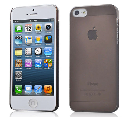 Black Clear Crystal Hard Snap-On Case for iPhone 5