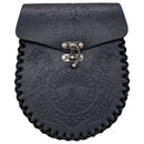 Vintage Viking Coin Purse: Medieval Belt Bag Style