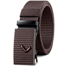 Nylon Waistband Men's Automatic Canvas Belt