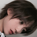 Wigs for Men and Women Short Hair Bangs